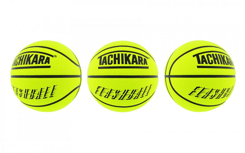 TACHIKARA自行研發的熒光黃色合成皮革街頭籃球 - FLASHBALL（フラッシュボール）即將登場！